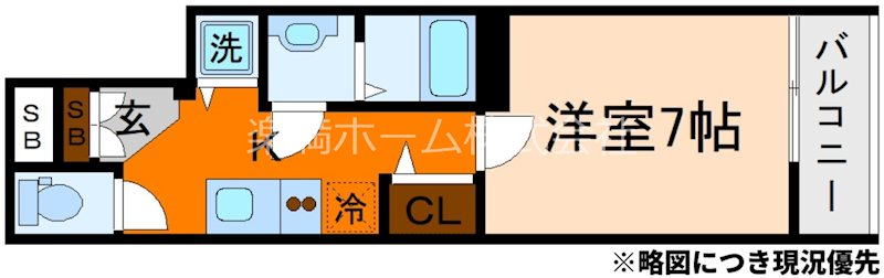 アドバンス京都烏丸町 間取り