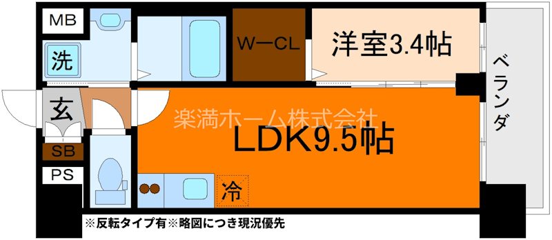 ソルテラス京都JUJO華 間取り