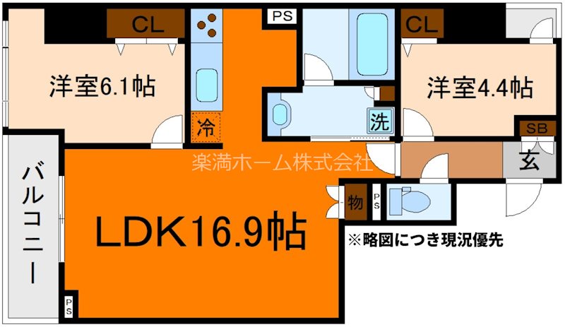 Mare 京都一条 間取り