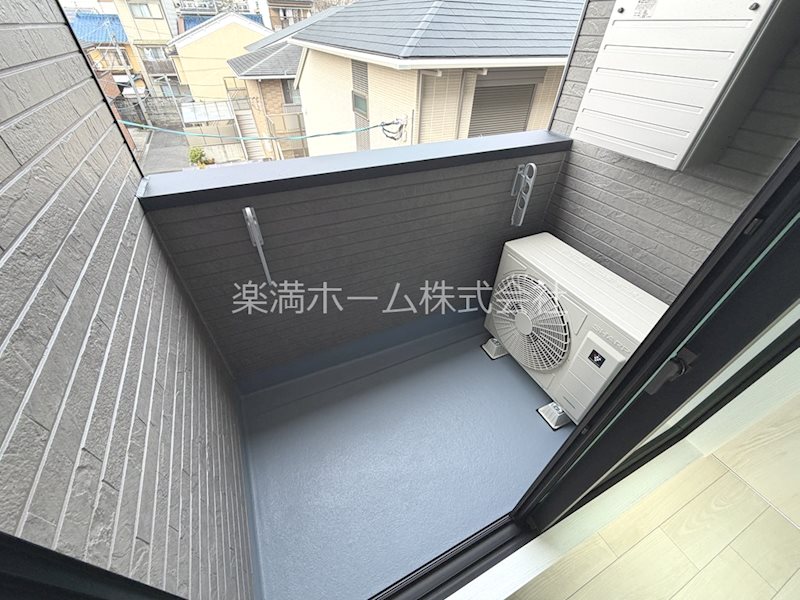 ハーモニーテラス太秦安井車道町 ベランダ