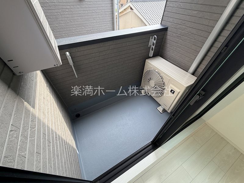 ハーモニーテラス太秦安井車道町Ⅲ ベランダ