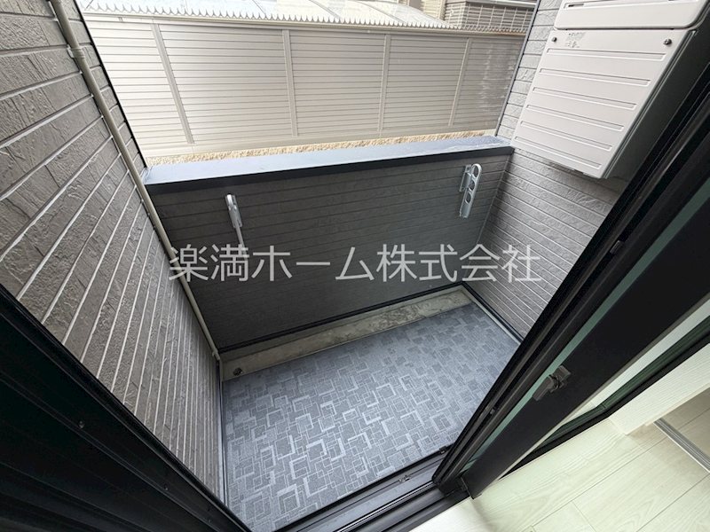 ハーモニーテラス太秦安井車道町 ベランダ