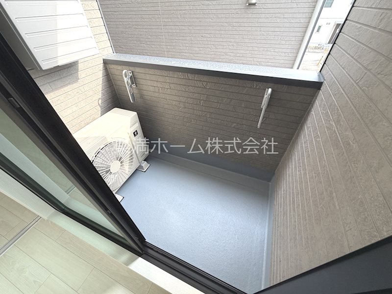 ハーモニーテラス太秦安井車道町Ⅱ ベランダ