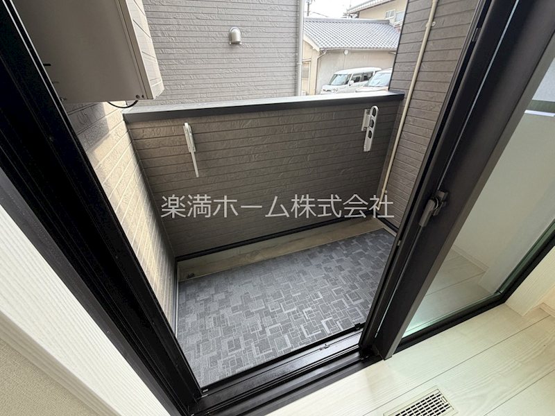 ハーモニーテラス太秦安井車道町Ⅱ ベランダ