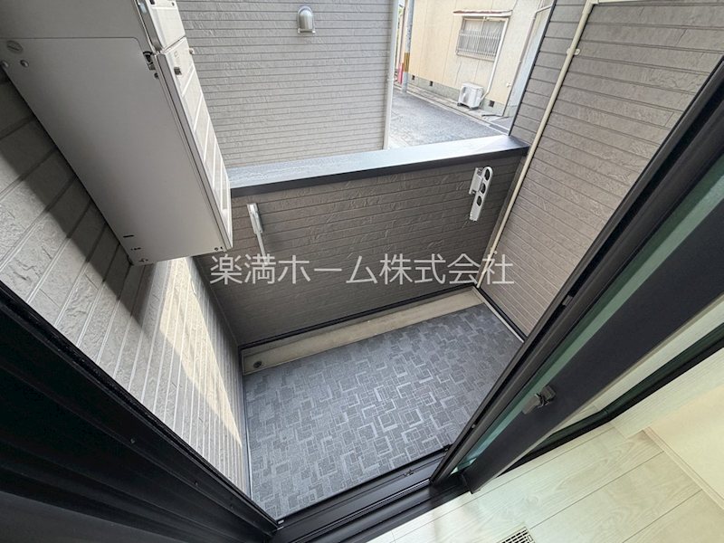 ハーモニーテラス太秦安井車道町Ⅲ ベランダ
