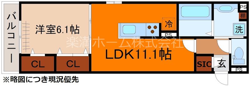 D-ROOM西大路九条 間取り