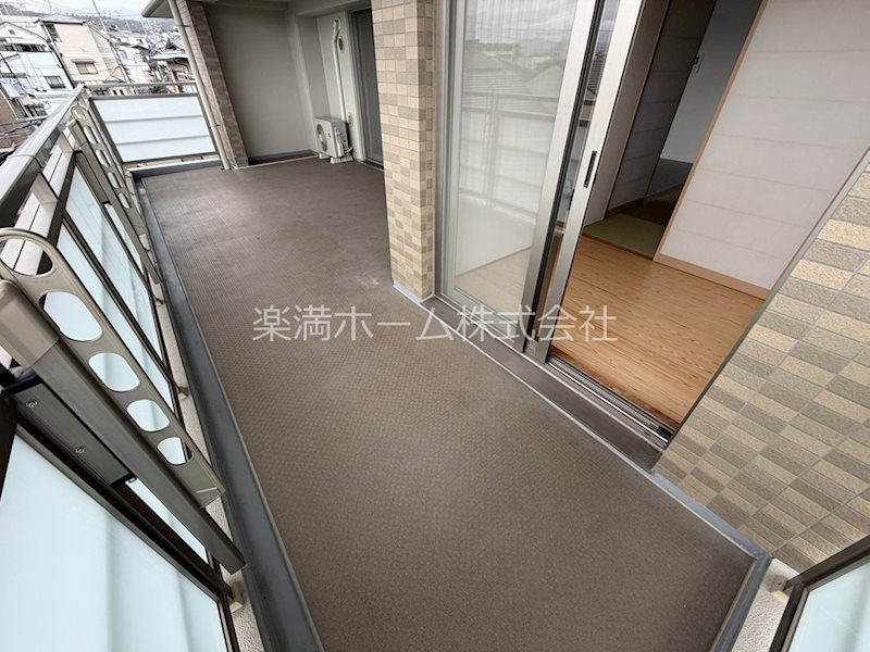ユニーブル京都紫野 ベランダ