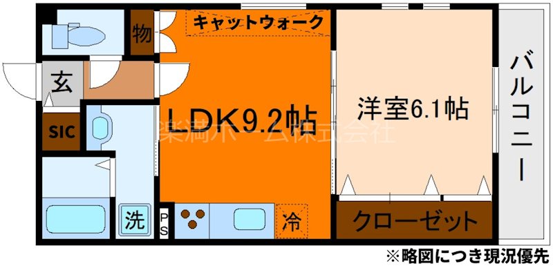 FORCE西院 間取り