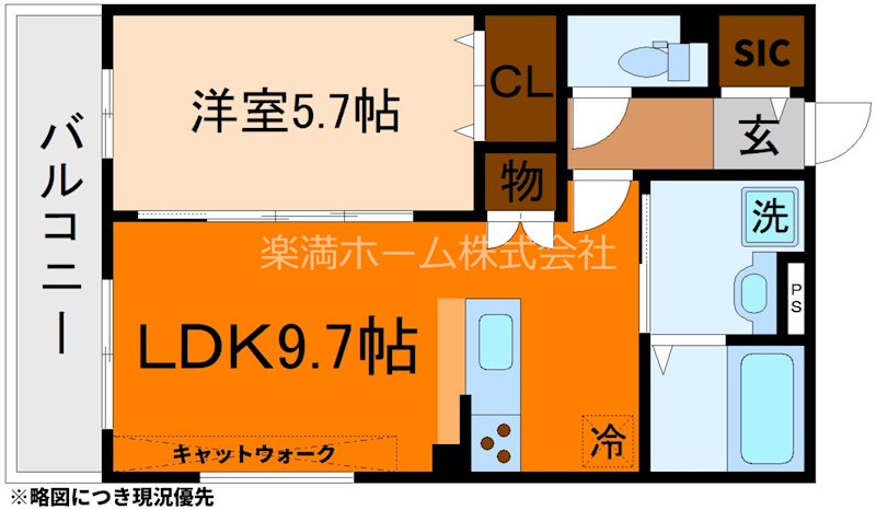 FORCE西院 間取り