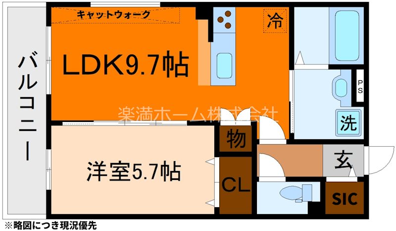 FORCE西院 間取り