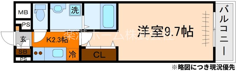 オーサム　ヴィレッジ　京都桂 間取り