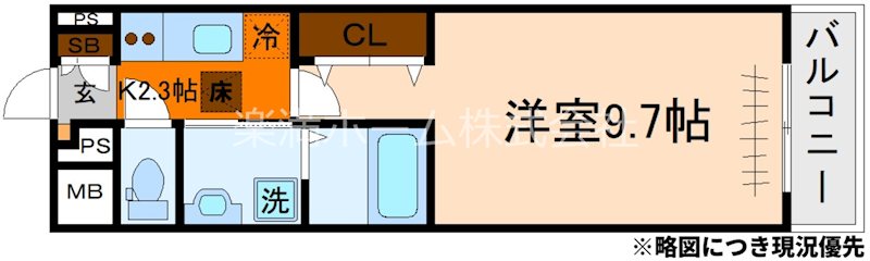 オーサム　ヴィレッジ　京都桂 間取り