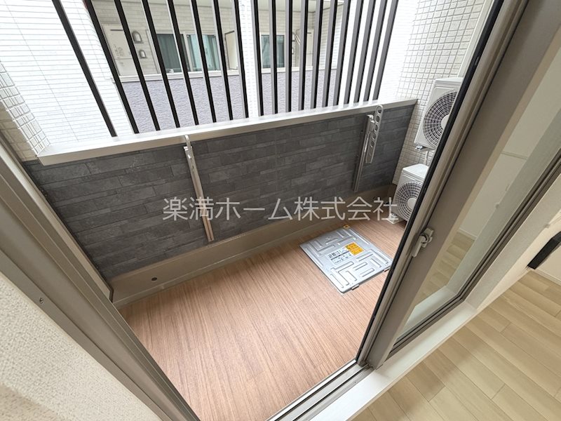 シャルマン唐橋南Ⅱ ベランダ