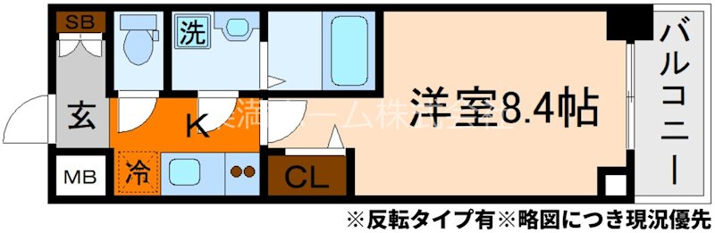 CREST TAPP 京都太秦天神川 dex Ⅰ 間取り