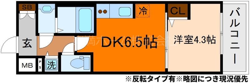 CREST TAPP 京都太秦天神川 dex Ⅰ 間取り