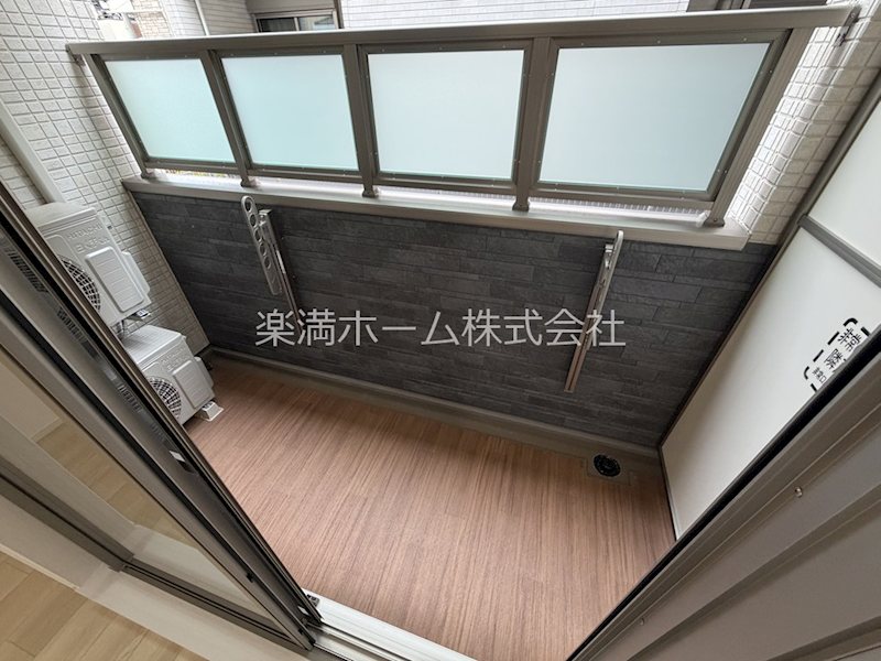 シャルマン唐橋南Ⅱ ベランダ
