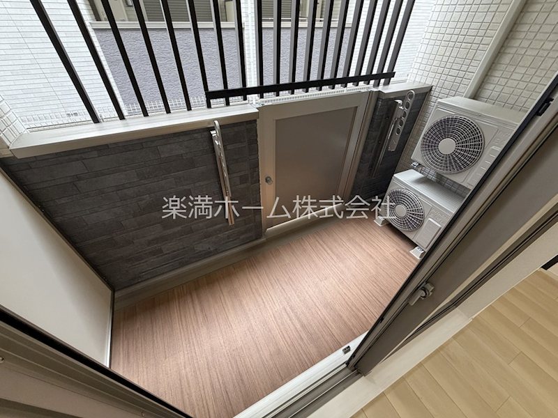 シャルマン唐橋南Ⅱ ベランダ