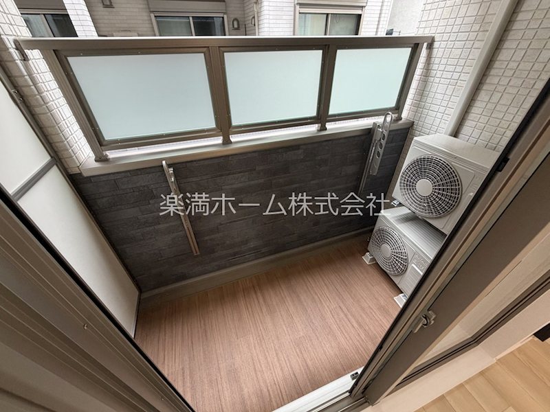シャルマン唐橋南Ⅱ ベランダ