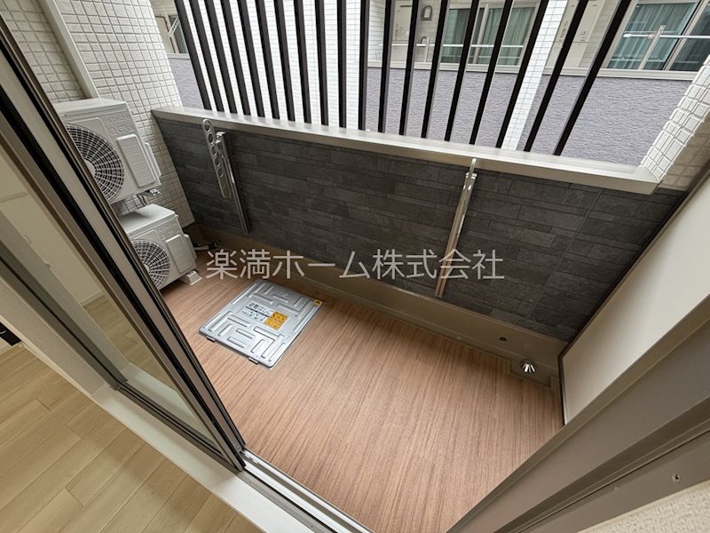 シャルマン唐橋南Ⅱ ベランダ