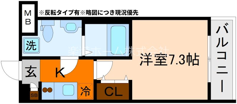D.Clarest CREST TAPP 二条 間取り