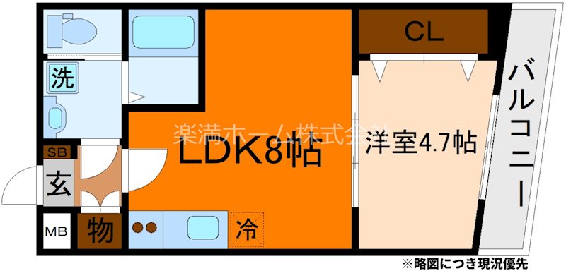 ARCA嵯峨嵐山 間取り