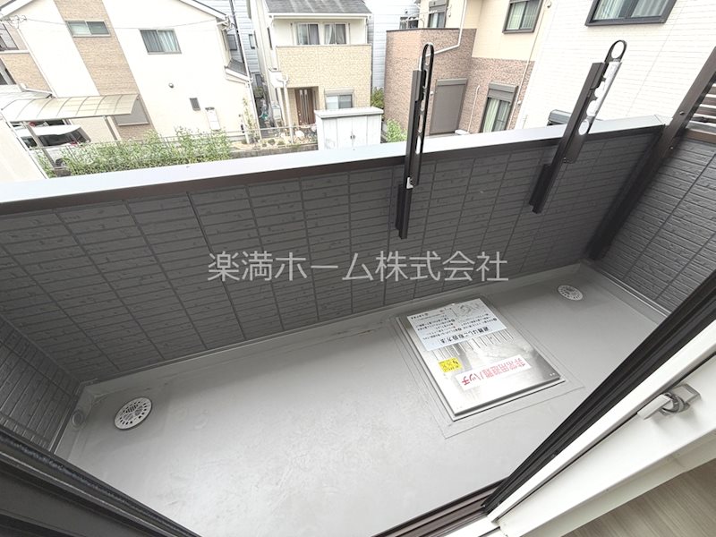 GRAMM下津林WEST ベランダ