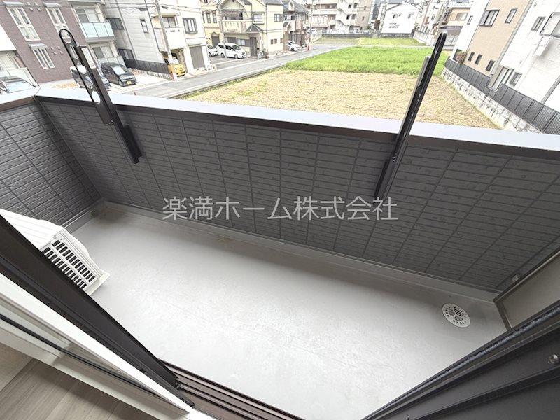 GRAMM下津林WEST ベランダ