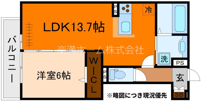 GRAMM下津林WEST 間取り
