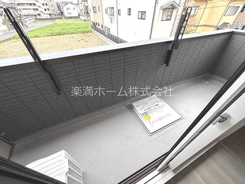 GRAMM下津林WEST ベランダ