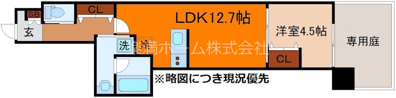 La Fite SHIMOGAMO 間取り