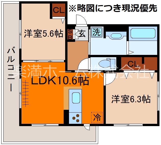 D-ROOM嵯峨嵐山 間取り