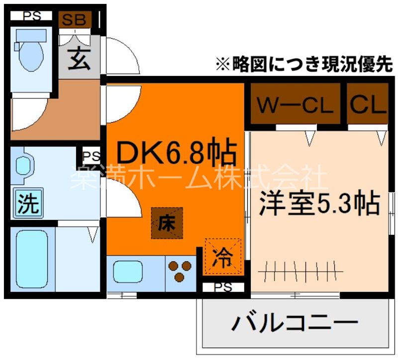 ブリランタ壬生　Ⅱ棟（北） 間取り