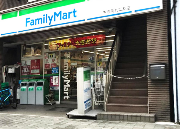 コンフォールパレ新町二条 コンビニ