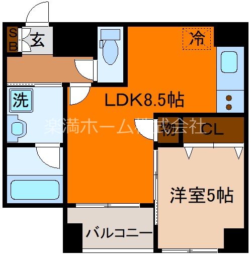 フェリオ千都 間取り