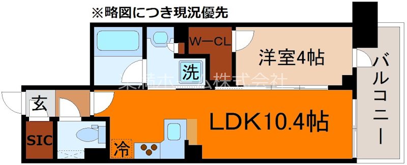 ユニハイム京都七条通り 間取り