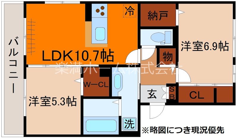 D-ROOM嵯峨嵐山 間取り