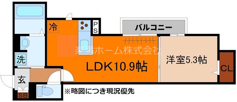 D-ROOM桂川 間取り