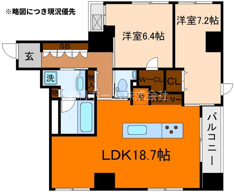 GRAN　LUXE御所南 間取り