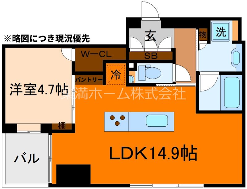 GRAN　LUXE御所南 間取り