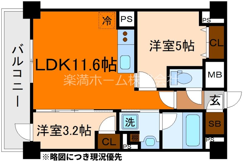 ジオエント四条大宮 間取り