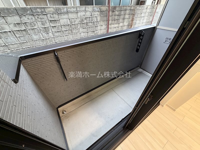 グレーヌ東寺 ベランダ