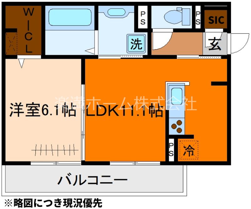 ＧRAMM竹田　B棟 間取り