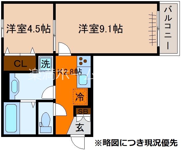 グラシア洛水 間取り