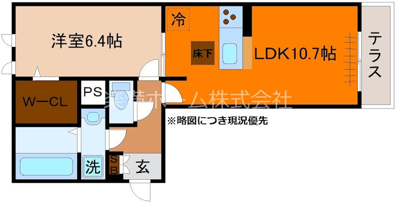 グラシア内畑 間取り