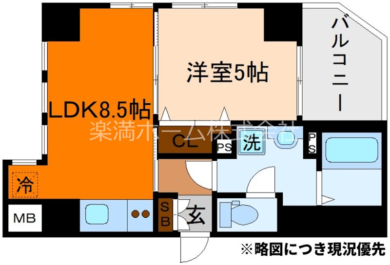 MSR京都二条城 間取り