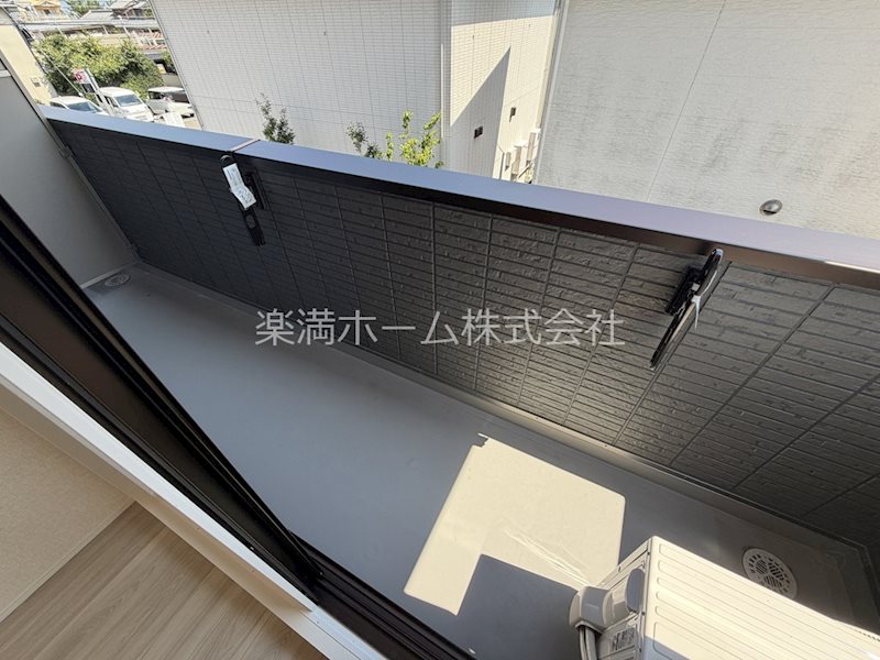 アレ・デ・フルール西向日駅前　北棟 ベランダ