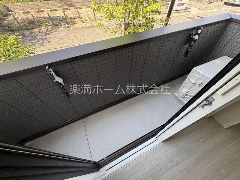 アレ・デ・フルール西向日駅前　北棟 ベランダ