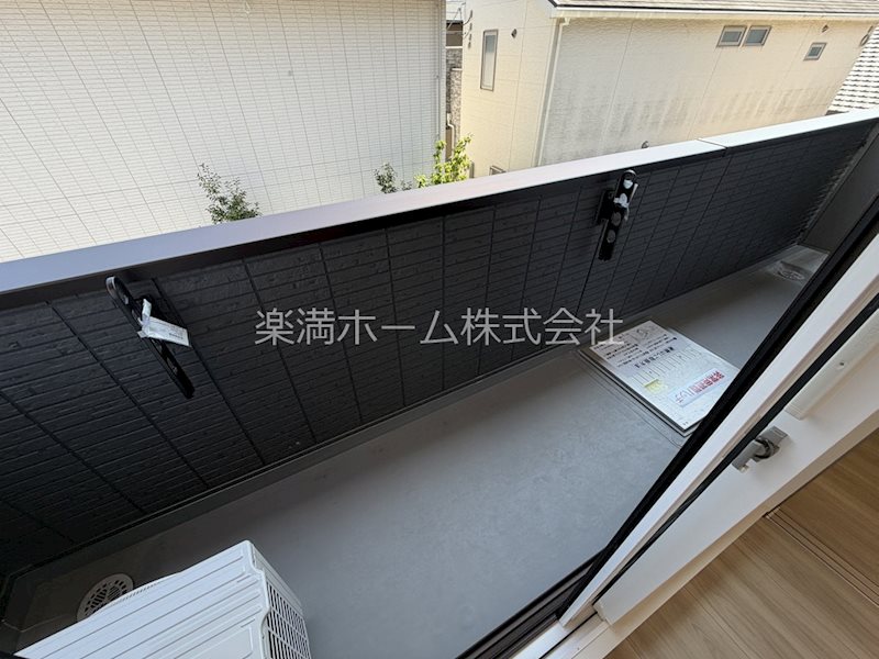 アレ・デ・フルール西向日駅前　北棟 ベランダ