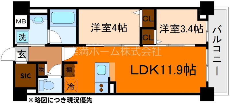 STANDZ西院 間取り