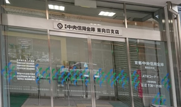 アレーズ向日町 銀行